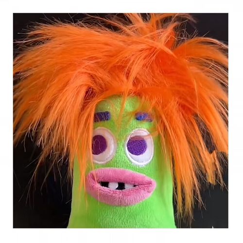 most form丑娃娃玩偶牙缝家族公仔无名搞笑香肠怪游戏毛绒玩具丑萌