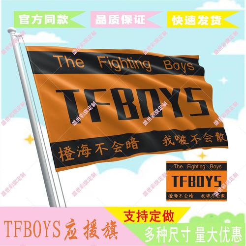 tfboys应援旗十周年定制演唱会旗子王源王俊凯易烊千玺粉丝周边