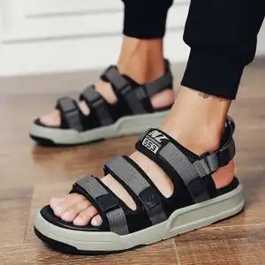 10男童凉鞋滩鞋12中大童小学生防滑软底男孩胖脚青少年夏季15岁