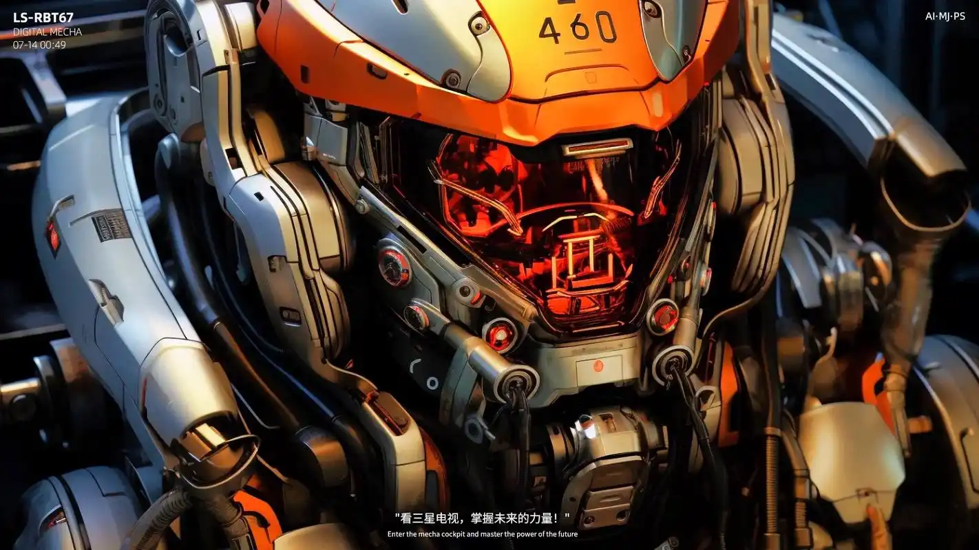 【我的艺术代表作】- 机甲座舱97.(三星艺术壁纸大赛) 机 - 抖音