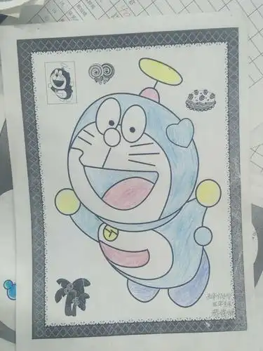 辛寨小学五六年级美术课展示!