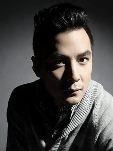 吴彦祖示范长脸男士短发设计,脸型图片,发型图片