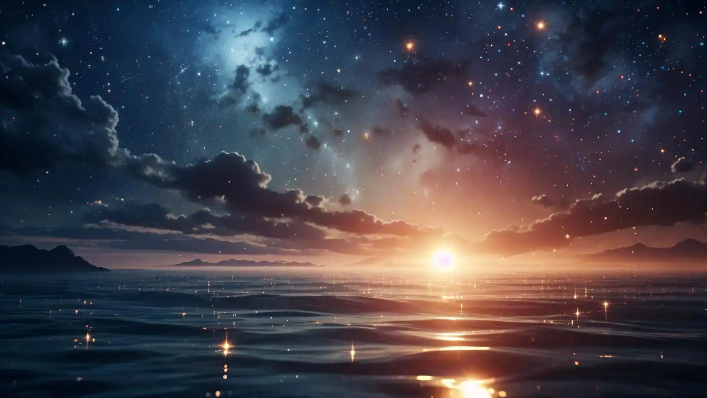 绝美星空壁纸,梦幻般的视觉盛宴90