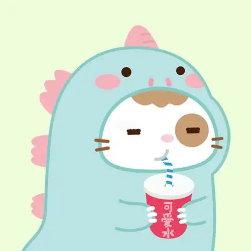 可爱头像04呆萌小恐龙