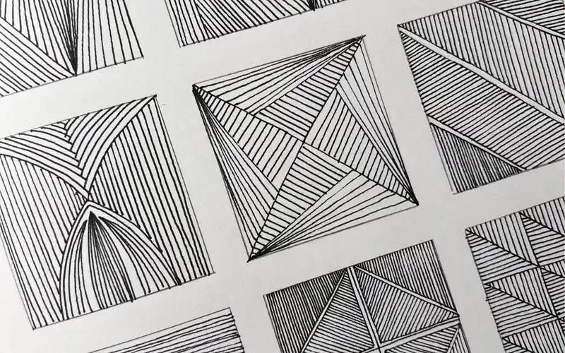 控笔练习day24 直线练习