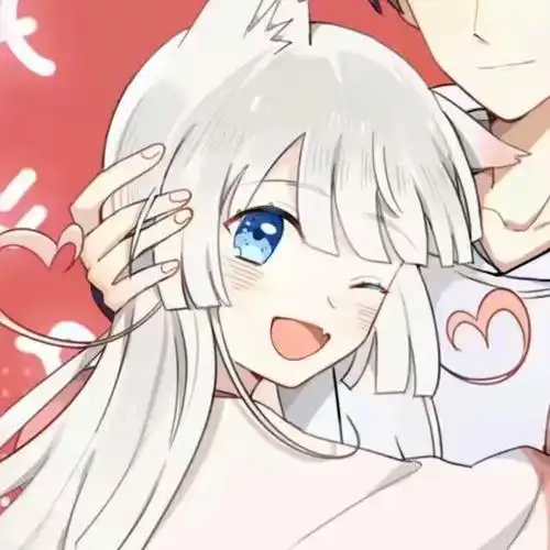 一左一右卡通情侣头像 - 堆糖,美图壁纸兴趣社区