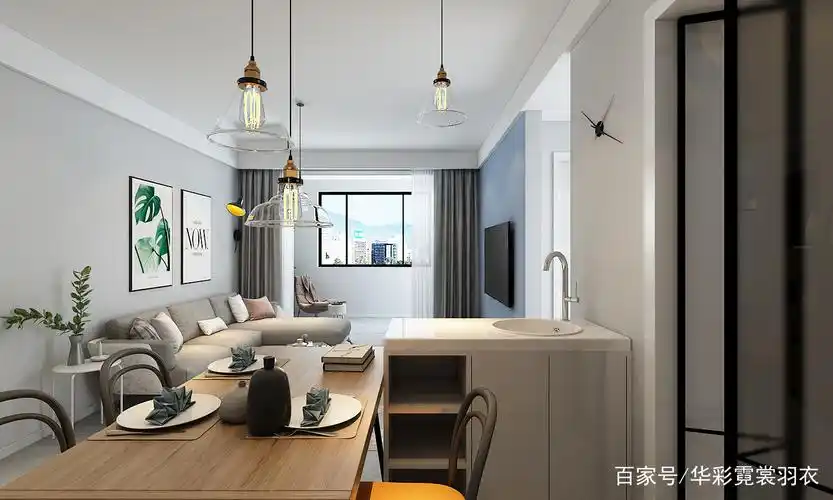 合肥滨湖印象,80平现代风格装修,合肥三室两厅装修