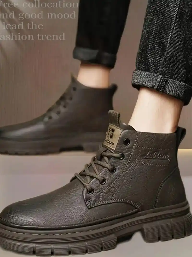 西部公羊新款马丁靴.