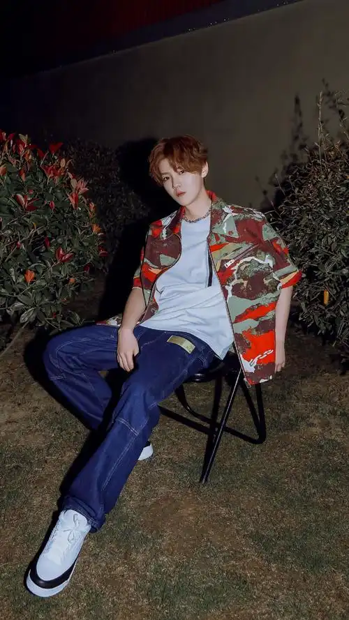 有没有关于鹿晗的惊艳照片可以做壁纸套图的