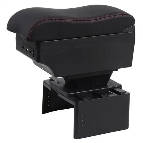 通用型汽车扶手车载储物盒多功能可调调节宽度改装扶手箱