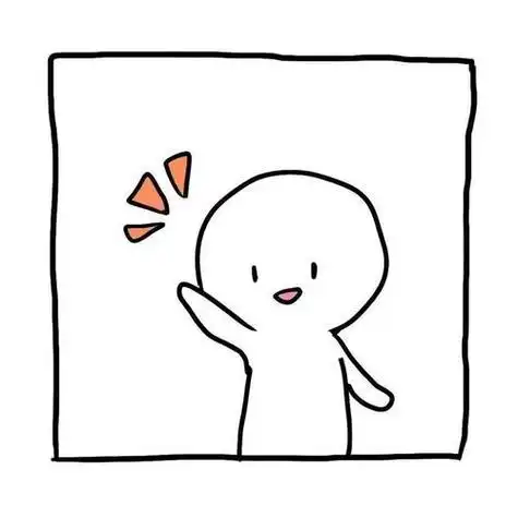 手绘可爱卡通小人简笔画 简笔画图片大全-普车都