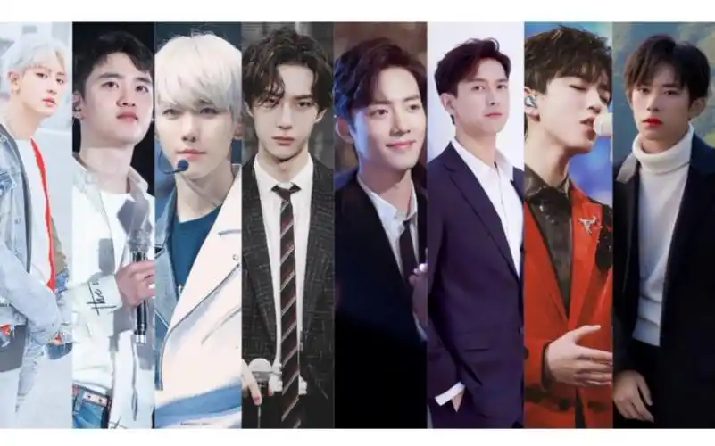 【中韩男星群像】【恋爱循环】看着你微笑 我真的舍不得眨眼_哔哩哔哩