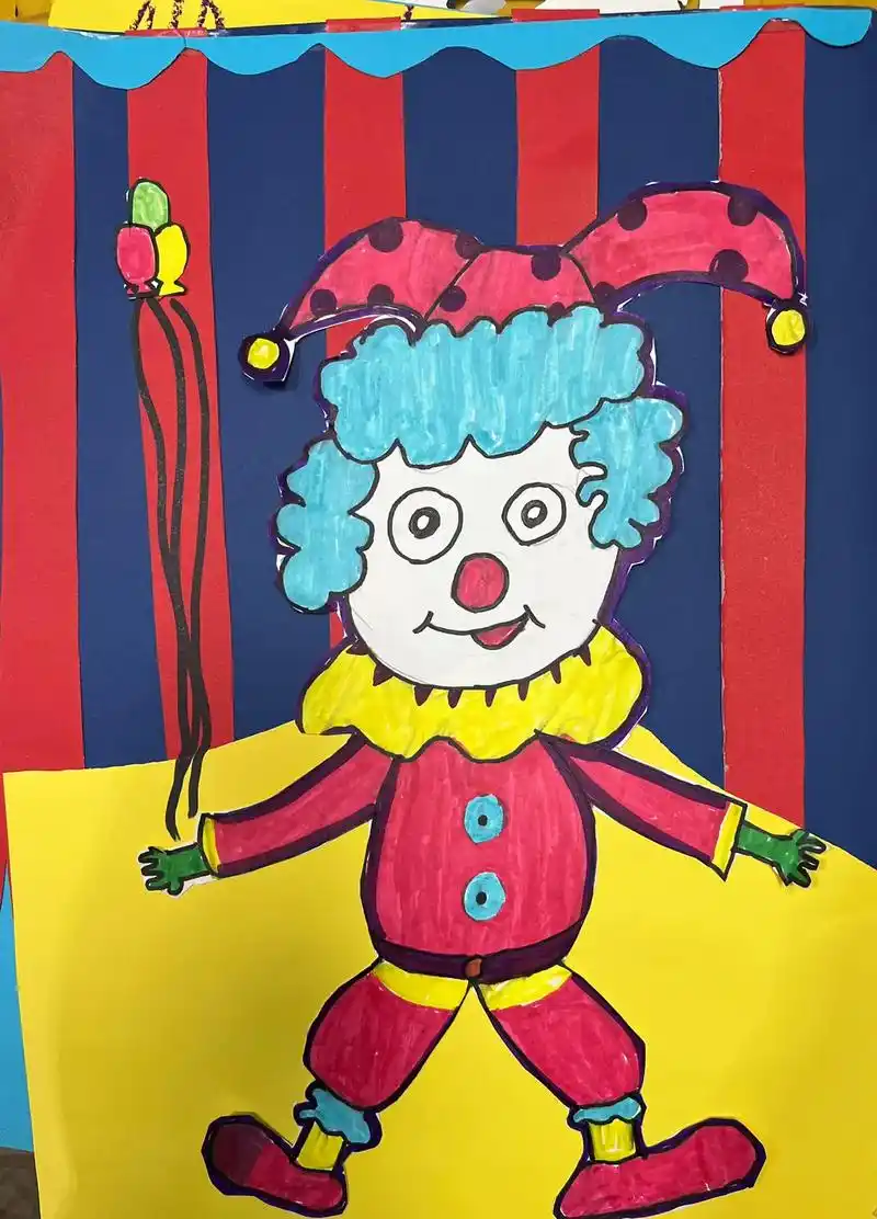 6到7岁儿童作品#爱画画的小朋友 #少儿美术教育 #儿童创意 - 抖音