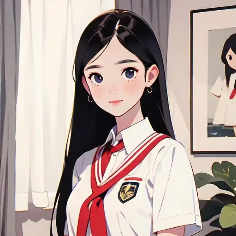 🎨 卡通女孩头像大赏 👧 超级可爱的卡通女孩头像来啦!