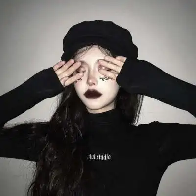 霸气女头像社会冷酷黑色头像女生霸气十足