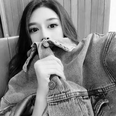 超拽霸气黑白女生头像图片