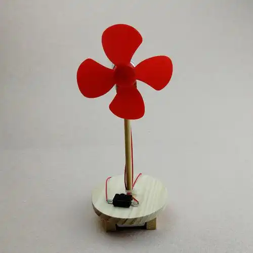 diy科技小制作小发明 小学生自制简易小电风扇科学实验手工材料包