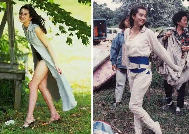 天了,袁咏仪的腿也太好看了!原来贵圈还有这么多隐藏美腿高手!