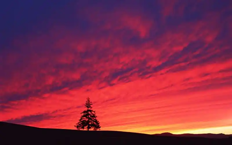 高清壁纸,风景壁纸,夕阳黄昏绚丽的晚霞美景壁纸