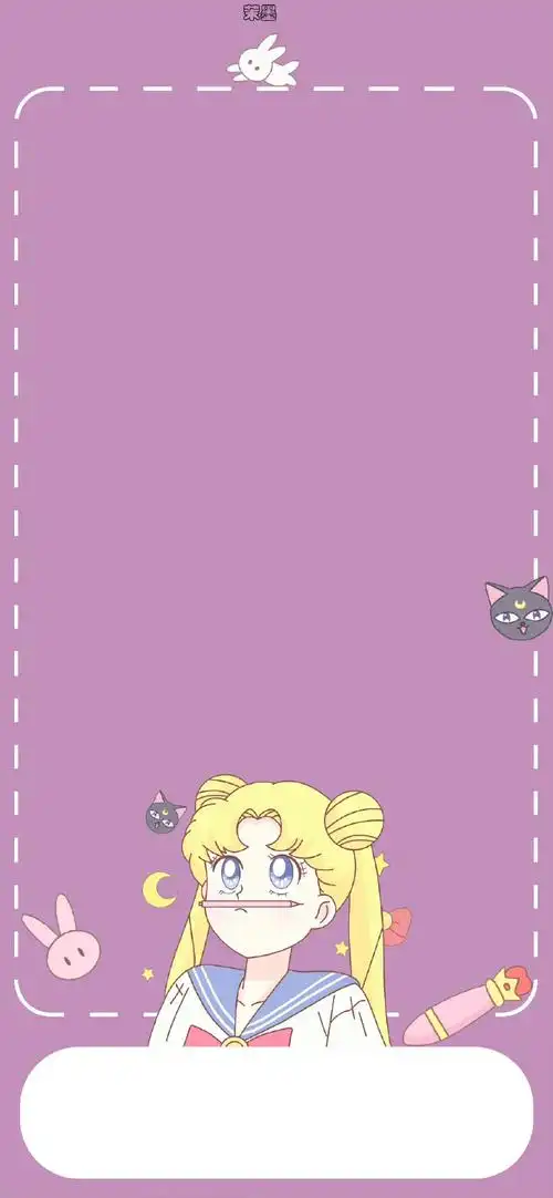 93月野兔和小小兔9578957895少女心手机套图#美少女战士