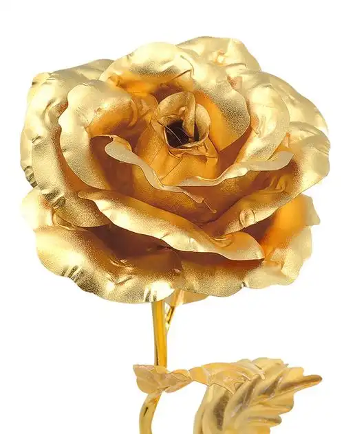 最大号999千足金金箔玫瑰(精美包装)
