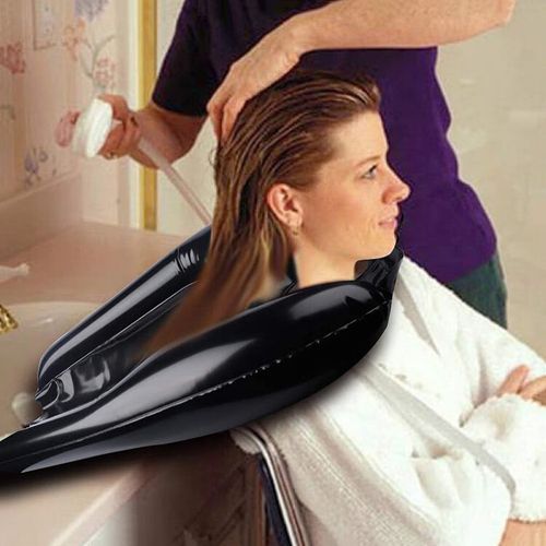 晗阳躺着洗头神器 成人孕产妇洗头发充气垫大人卧床病人在家用平躺着