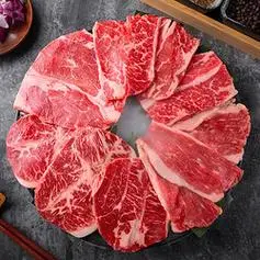 澳洲m9和牛雪花牛肉片200g1盒