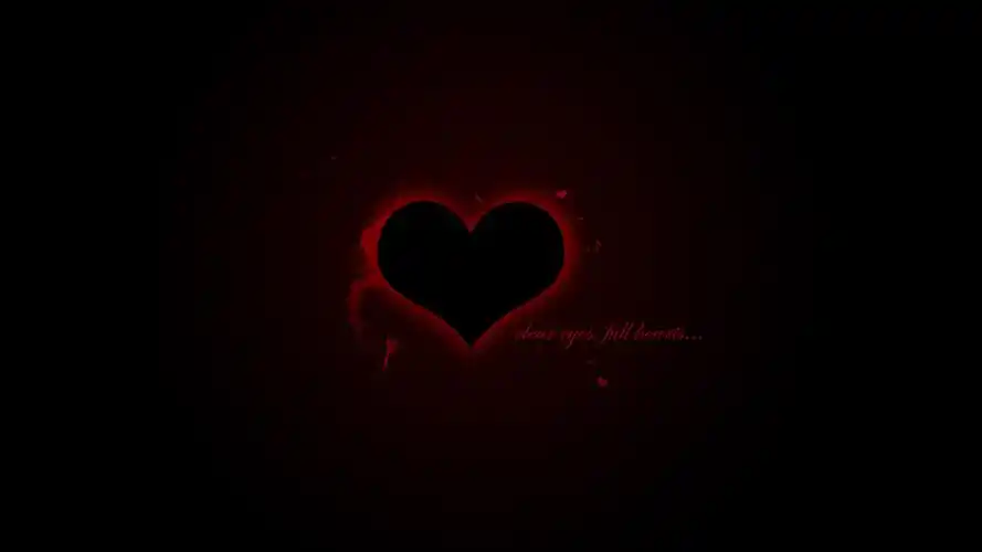 非主流黑红桌面壁纸