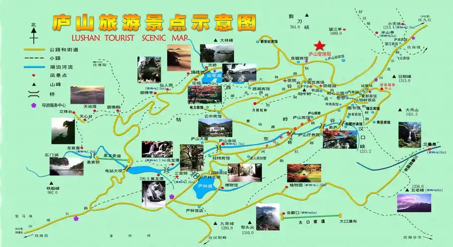 各位大神,本人在南昌,想去庐山两日游,自驾去,请问路线怎么走～,那里