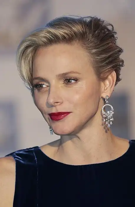 princess charlene of monaco pregnant with first child