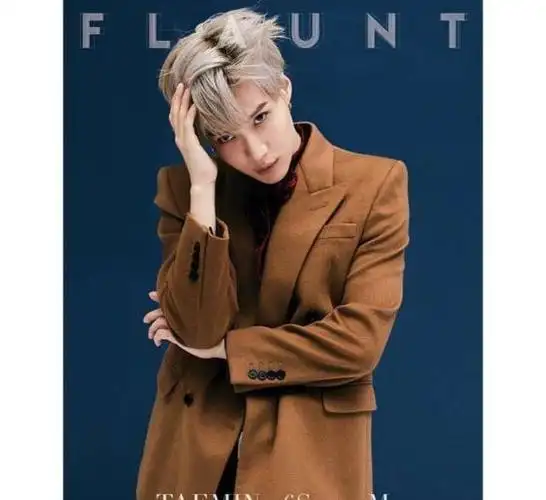 边伯贤画报大男孩风眼神温柔金钟仁露脐装也阳刚泰民银发高级