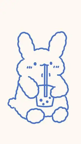 卡通俏皮可爱风壁纸手绘图