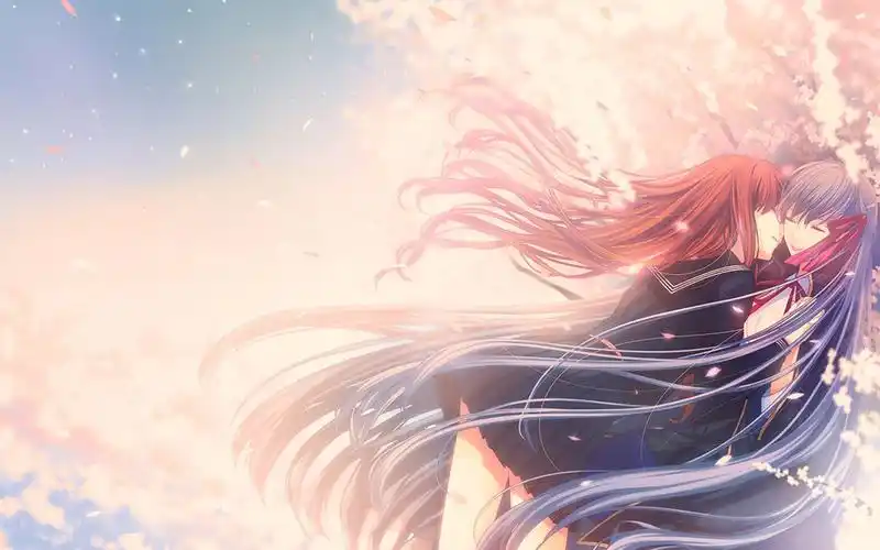 可爱迷人动漫美女桌面壁纸图片