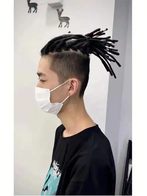 男生脏辫酷酷发型网红脏辫同款