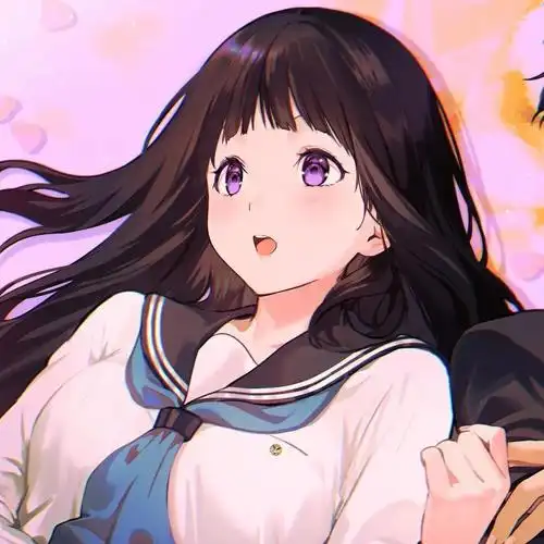 来分享一波#动漫情头  #情侣头像分享  #优质情头  #折木奉太郎情头