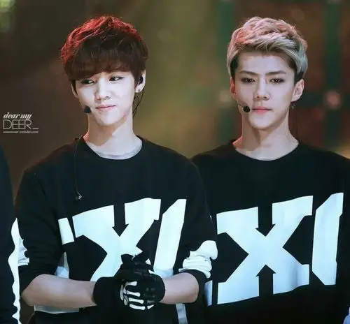 exo#吴世勋`鹿晗