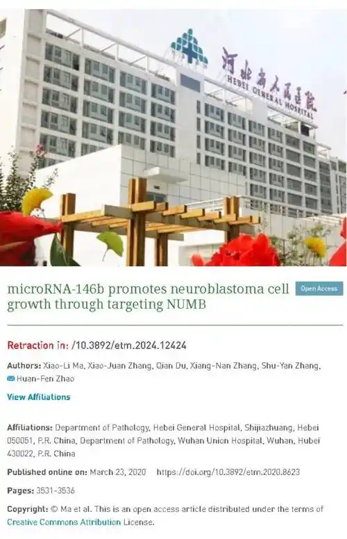 7001 / 4区)期刊上在线发表题为"microrna62146b