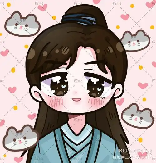 阿絮_山河令温周周子舒q版绘画作品