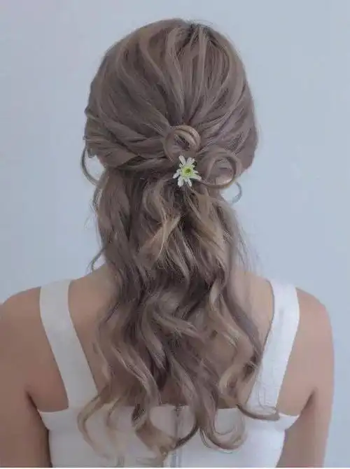 日系简单编发教程,太唯美~_发型