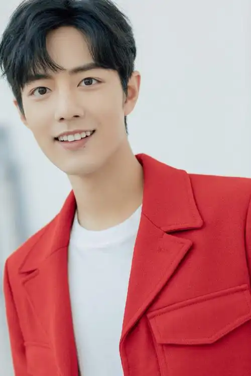 肖战##明星最具年味穿搭