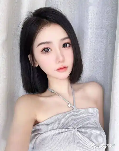 性感"免打理一刀切"超a超减龄_中国_发型_短发