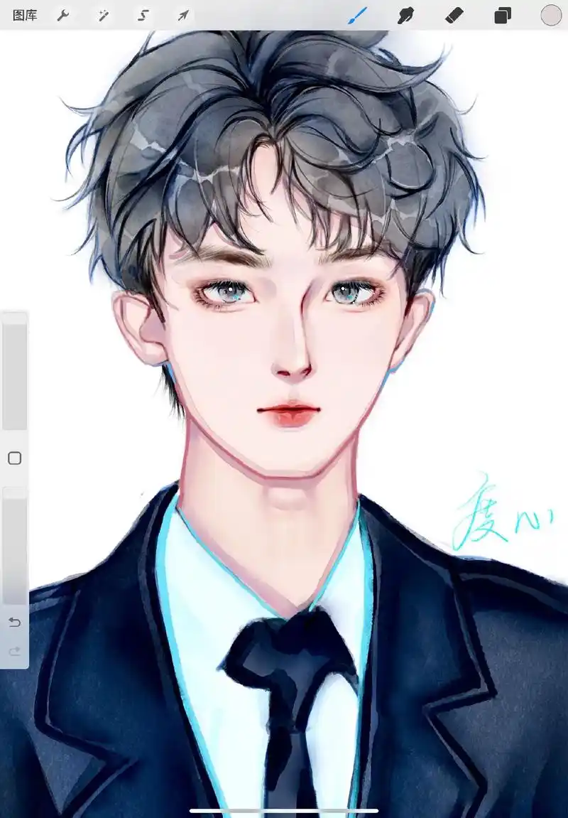 马嘉祺.#马嘉祺 #procreate绘画 #时代少年团 # - 抖音