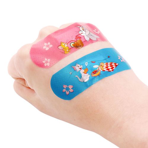 海氏海诺卡通创可贴女少女可爱迷你儿童医用防水透气止血贴创口贴