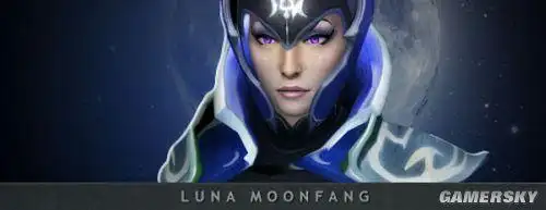 《dota2》新增英雄月骑(luna),小精灵(wisp) 详细技能展示