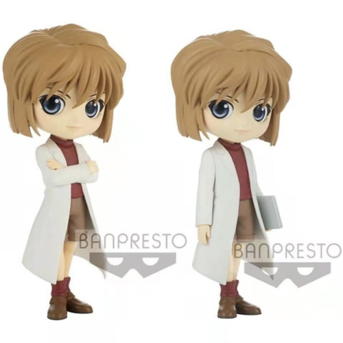 眼镜厂 名侦探柯南 灰原哀 q posket q版 抱胸 拿书 景品手办模型