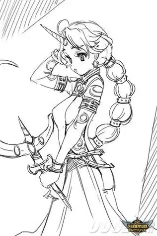 lol卡通简笔画人物