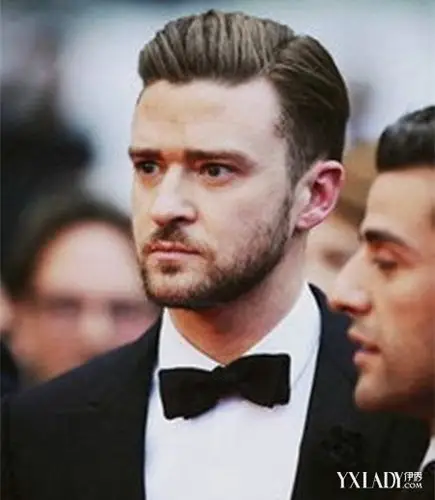 欧美短发三七分男发型打造复古美男范