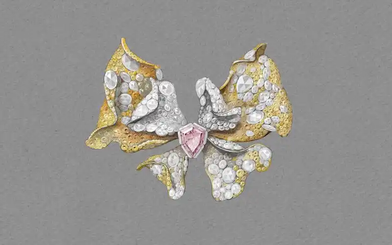 【procreate 】蝴蝶胸针手绘