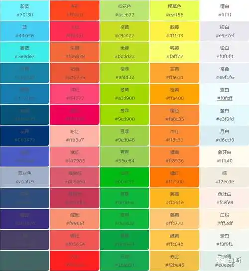 日本人对颜色的命名好美没想到中国传统色彩名称更美