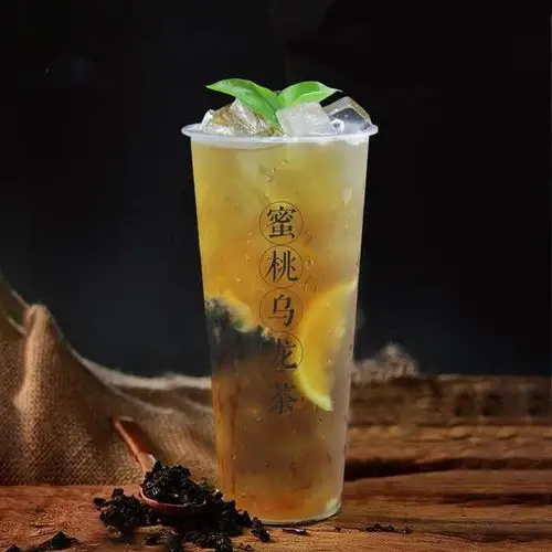 白桃乌龙茶桃香乌龙水蜜桃味散茶叶500g袋装装水冻干速溶水果块茶